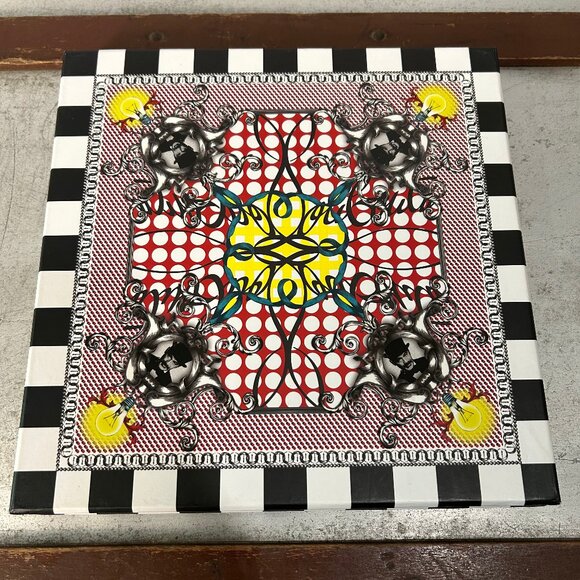 Christian Louboutin Multicolor Modal/Cashmere Shawl Scarf Large Wrap - Picture 4 of 9